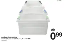 Zeeman Aufbewahrungsbox Angebot