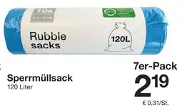 Zeeman Sperrmüllsack Angebot