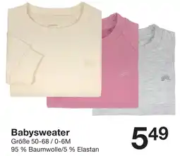 Zeeman Babysweater Angebot