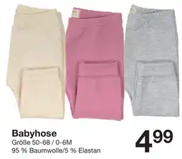 Zeeman Babyhose Angebot