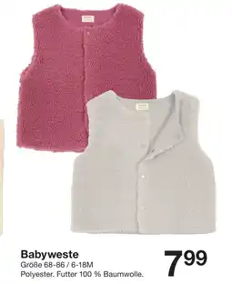 Zeeman Babyweste Angebot