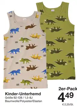 Zeeman Kinder-Unterhemd Angebot