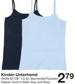 Zeeman Kinder-Unterhemd Angebot