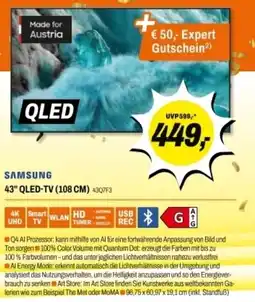 Expert 43 QLED-TV Angebot
