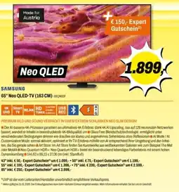 Expert 65" Neo QLED-TV Angebot