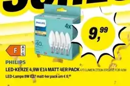 Expert LED-KERZE 4,9W E14 MATT 4ER PACK Angebot