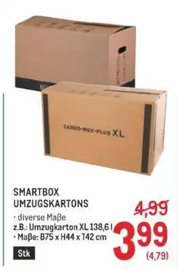 Metro SMARTBOX UMZUGSKARTONS Angebot