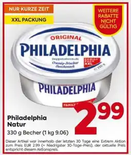 Billa Philadelphia Natur Angebot