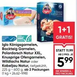 Maximarkt Iglo Königsgarnelen Angebot