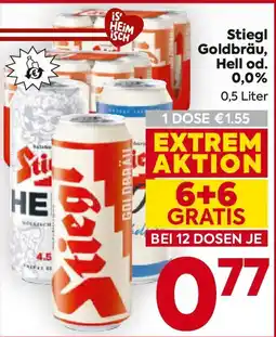 Billa Stiegl Goldbräu, Hell od. 0,0% Angebot