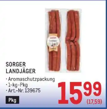 SORGER LANDJÄGER
