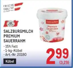 Metro SALZBURGMILCH PREMIUM SAUERRAHM Angebot