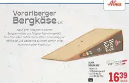 Metro Alma Bergkäse Angebot