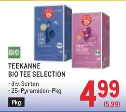 Metro TEEKANNE BIO TEE SELECTION Angebot