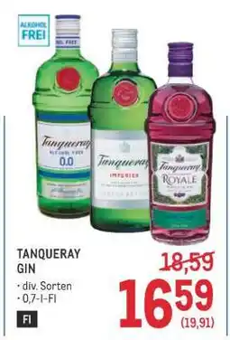 Metro Tanqueray Gin Angebot