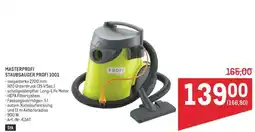 Metro MASTERPROFI STAUBSAUGER PROFI 1001 Angebot