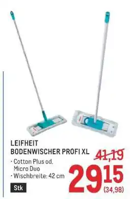 Metro LEIFHEIT BODENWISCHER PROFI XL Angebot