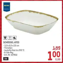 Metro SCHÜSSEL ATEO Angebot