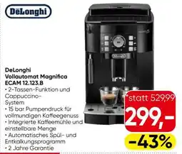 Eurospar DeLonghi Vollautomat Magnifica ECAM 12.123.B Angebot
