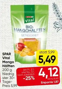 Eurospar SPAR Vital Mango Hälften Angebot