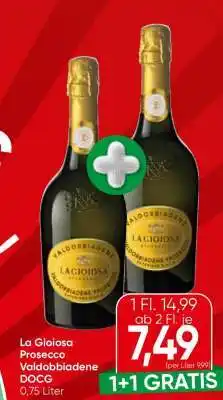 Eurospar La Gioiosa Prosecco Valdobbiadene DOCG Angebot
