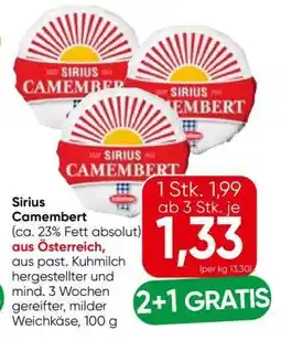 Eurospar Sirius Camembert Angebot