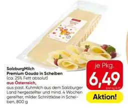 Eurospar SalzburgMilch Premium Gouda in Scheiben Angebot