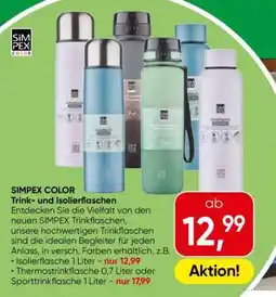Eurospar SIMPEX COLOR Trink- und Isolierflaschen Angebot