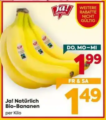 Ja! Natürlich Bio-Bananen