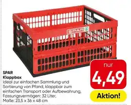 Eurospar SPAR Klappbox Angebot