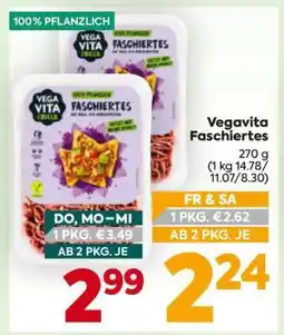 Billa Vegavita Faschiertes Angebot