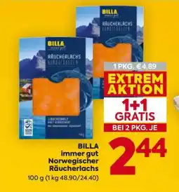Billa BILLA immer gut Norwegischer Räucherlachs Angebot