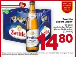 Billa Zwettler Export Lager Angebot