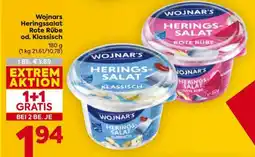 Billa Wojnars Heringssalat Rote Rübe od. Klassisch Angebot