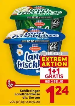 Billa Schärdinger Landfrischkäse div. Sorten Angebot