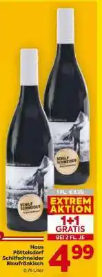 Billa Haus Pöttelsdorf Schilfschneider Blaufränkisch Angebot