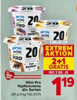 Billa Nöm Pro Topfencreme div. Sorten Angebot