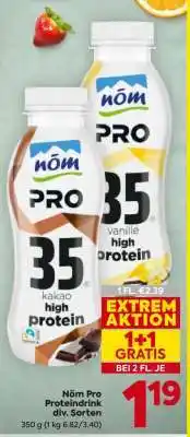 Billa Nöm Pro Proteindrink div. Sorten Angebot