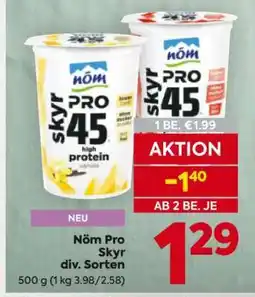 Billa Nöm Pro Skyr div. Sorten Angebot