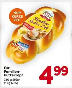 Billa Ölz Familienbutterzopf Angebot