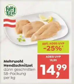 ADEG Mehrwohl Hendlschnitzel Angebot