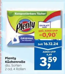 ADEG Plenty Küchenrolle Angebot