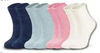 Woolworth Damen Flauschsocken Angebot