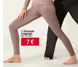 Woolworth Athletic X-press Damen Gerippte Leggings Angebot