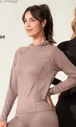 Woolworth Athletic X-press Damen Geripptes Shirt Angebot