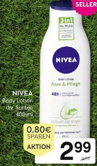 Bipa Nivea 400 ml Angebot