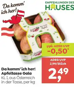 ADEG Da komm'ich her! Apfeltasse Gala Angebot