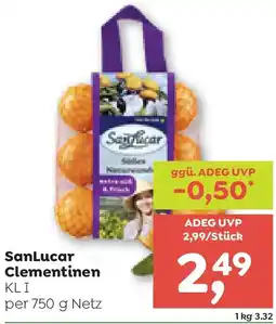ADEG SanLucar Clementinen Angebot