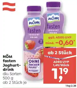 ADEG NÖM fasten Joghurt- drink Angebot