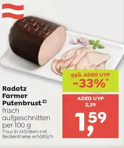 ADEG Radatz Farmer Putenbrust Angebot